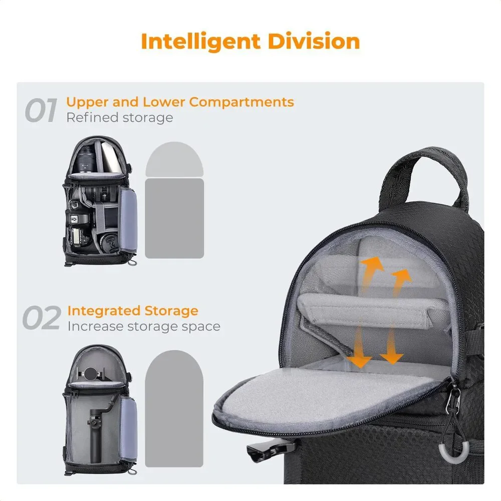 K&F CONCEPT Camera Sling Bag